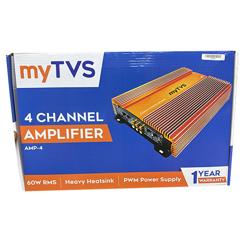 4 Channel Amplifier - Dimension (L*w*h): 350 Mm X 240 Mm X 45 Mm Millimeter (Mm)