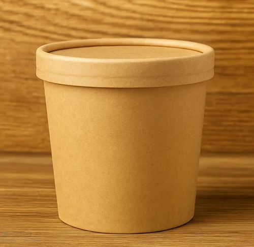 750 ML Tall Kraft container