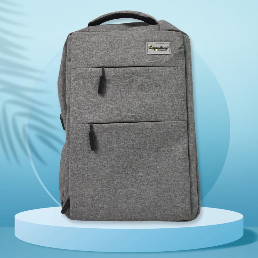 Laptop Backpack / Office Bag / School Bag (1 Pc / Shoulder Belt Strap Not Included) - Color: Mix