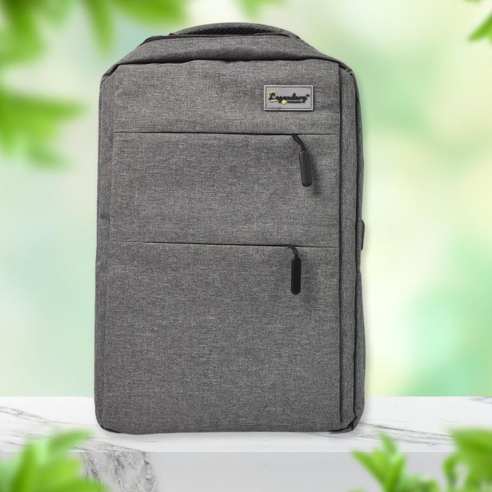 Laptop Backpack / Office Bag / School Bag (1 Pc / Shoulder Belt Strap Not Included)