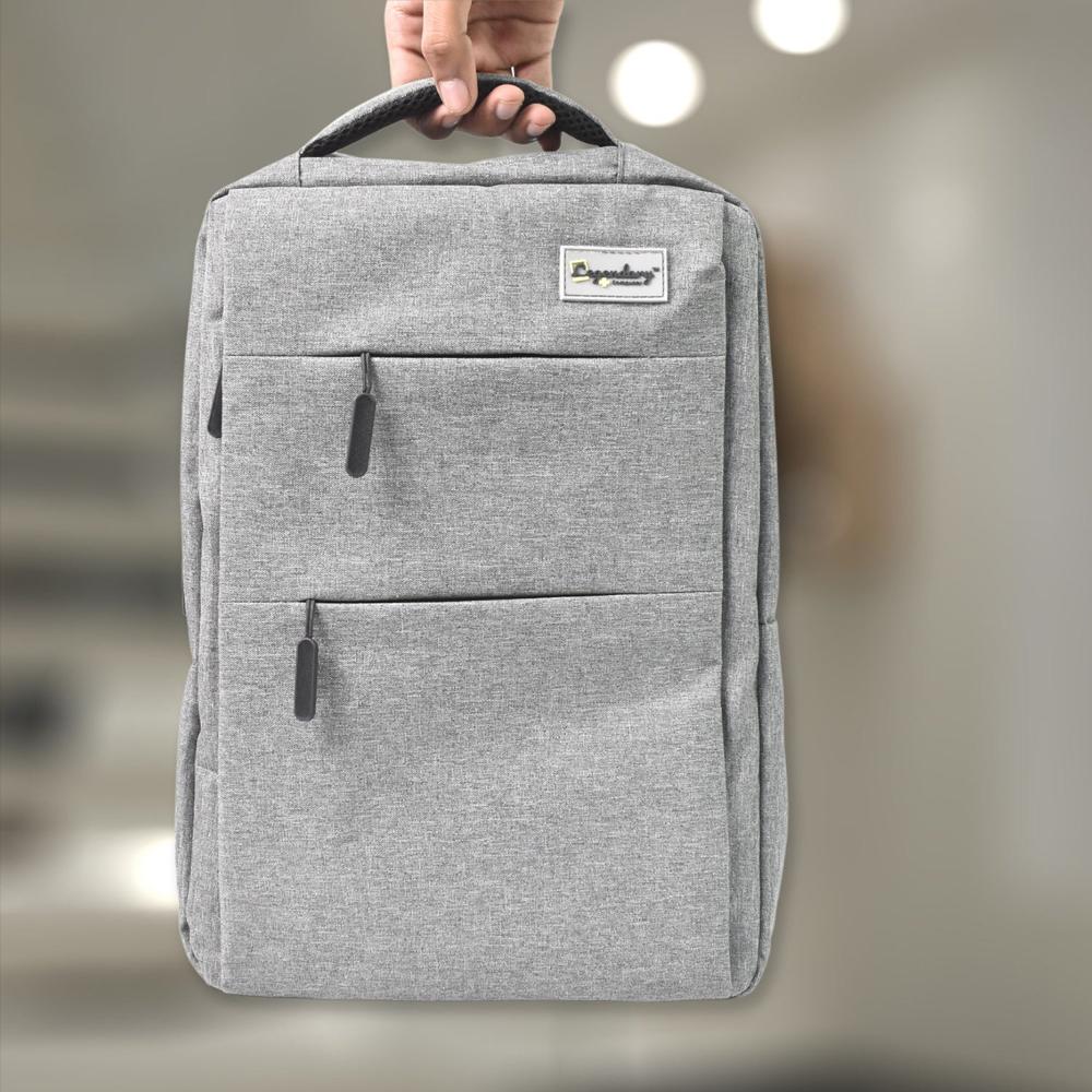 Laptop Backpack / Office Bag / School Bag (1 Pc / Shoulder Belt Strap Not Included)