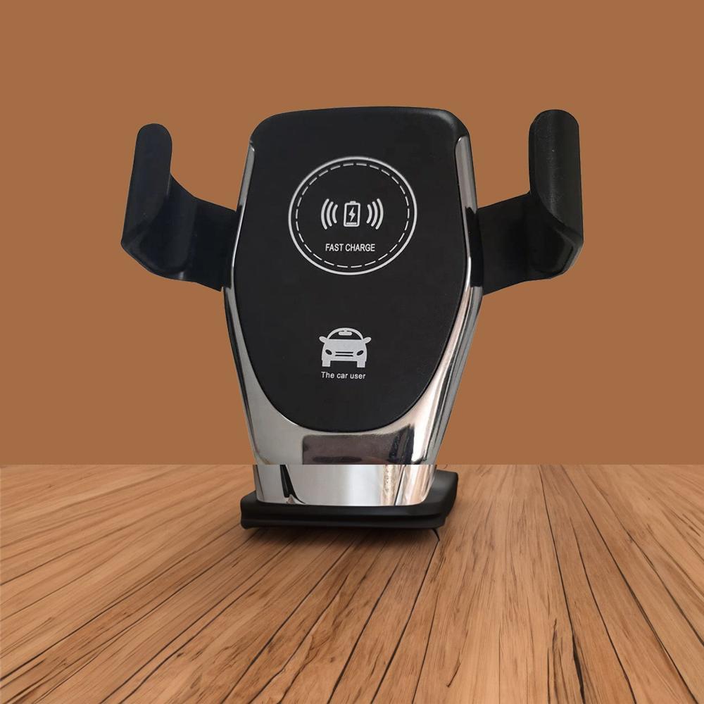 Car Phone Holder Wireless Car Charger 10W Qi Fast Charging Car Charger