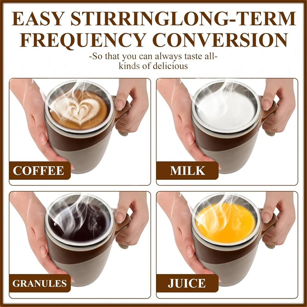 Self Stirring Coffee Mug ( Battery Not Included)