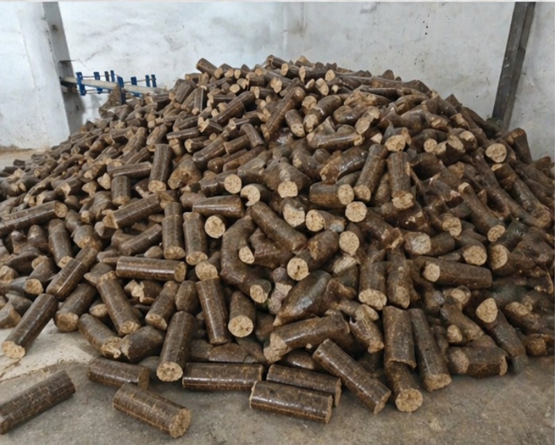 90 Mm Wooden Sawdust Based Briquettes
