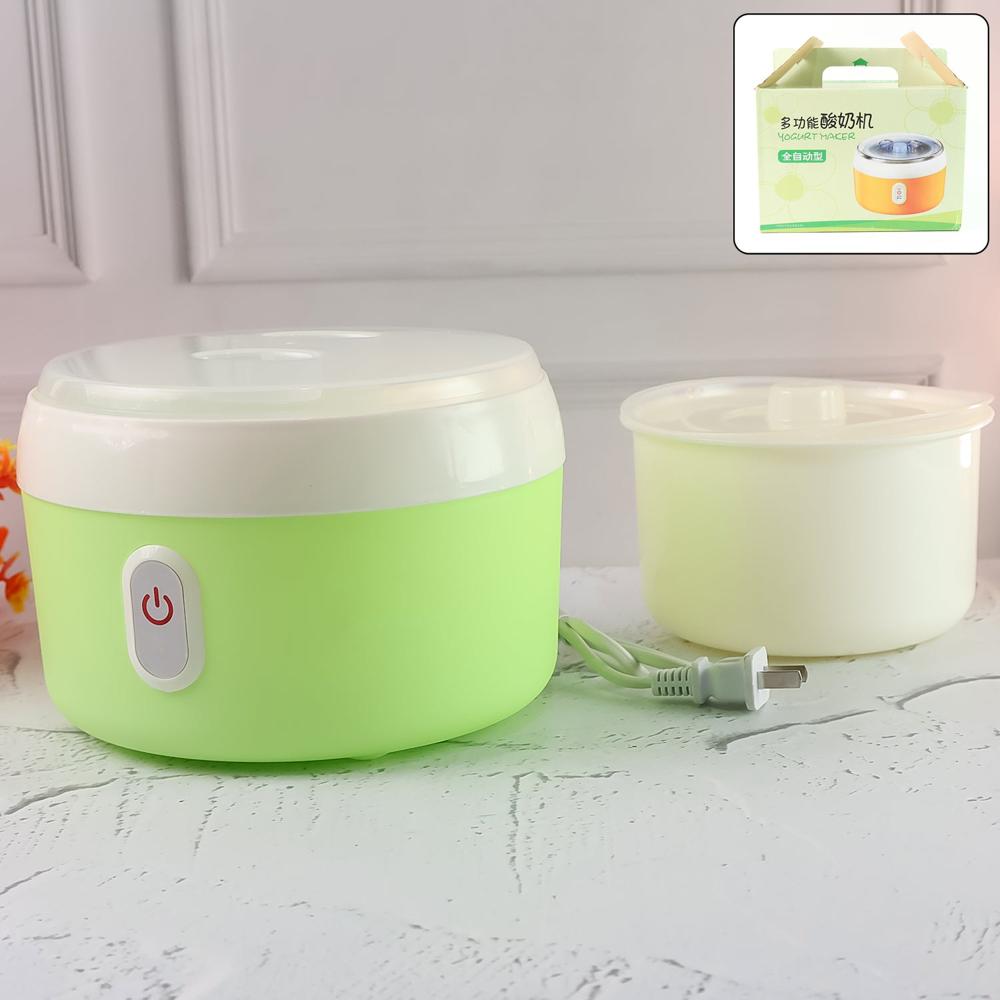 Green Electric Yogurt Maker For Household And Kitchen Use - Color: Mix