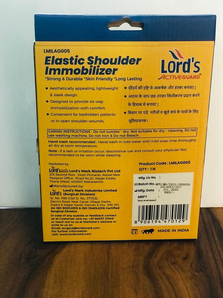 Elastic Shoulder Immobilizer