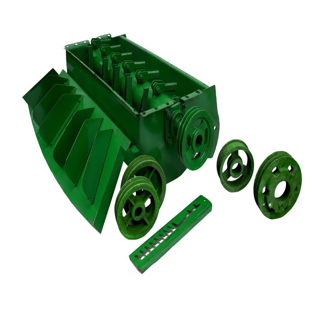 Straw Cutter - Color: Green Paint Coated