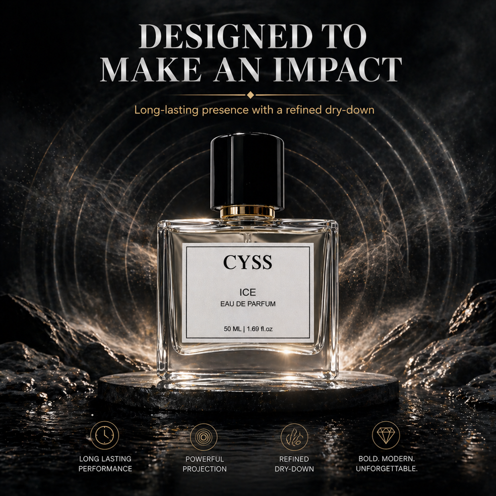 CYSS ICE Long Lasting Unisex Perfume Carolina Herrera Bad Boys INSPIRED Fragrance 50 ml