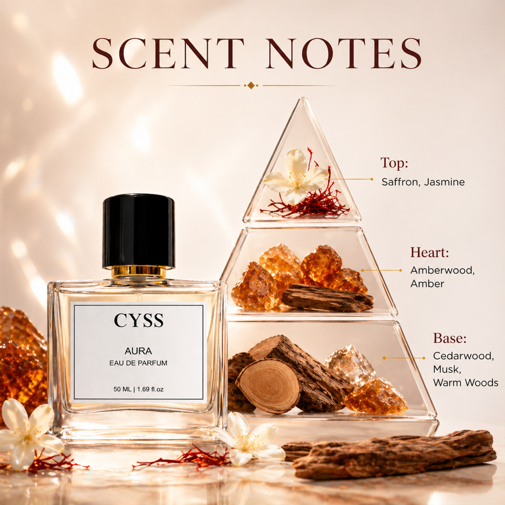 CYSS AURA Long Lasting BACARRAT ROUGE 540 INSPIRED Perfume 50 ml