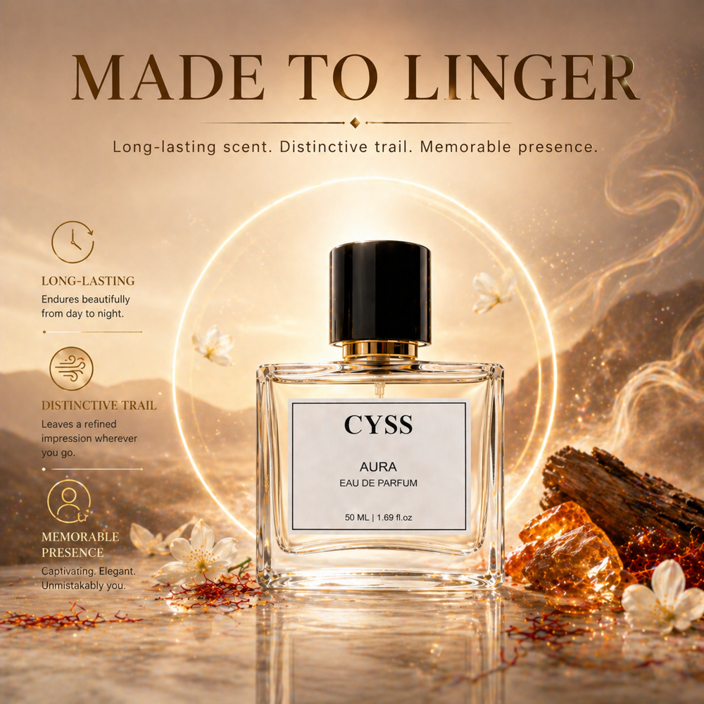 CYSS AURA Long Lasting BACARRAT ROUGE 540 INSPIRED Perfume 50 ml