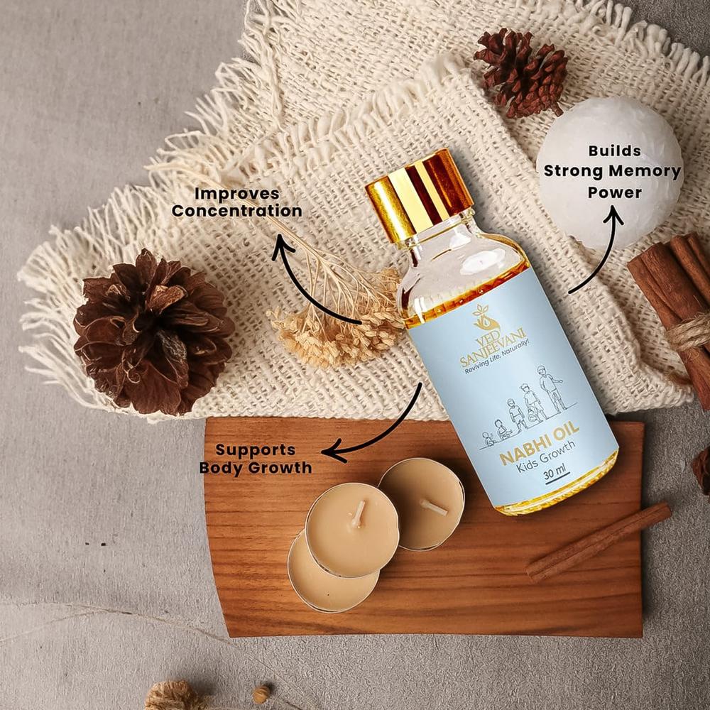 Ved Sanjeevani Nabhi Oil for Kids Growth (30ML / 1 Pc)