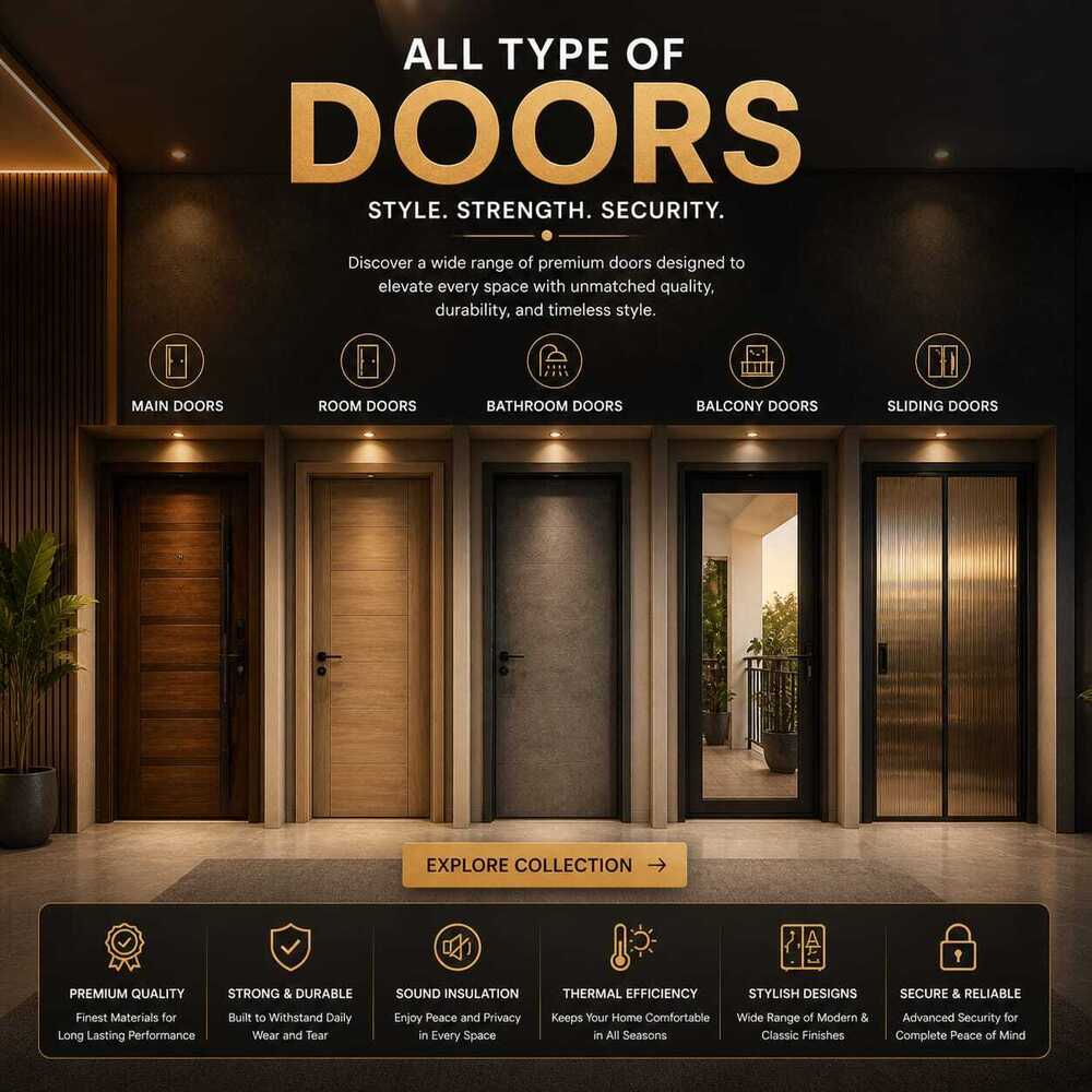 ALL TYPES OF DOORS