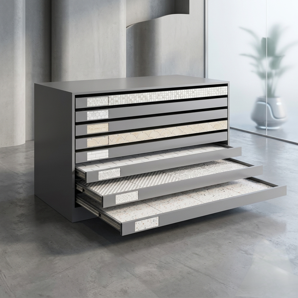 Drawer Tiles Display