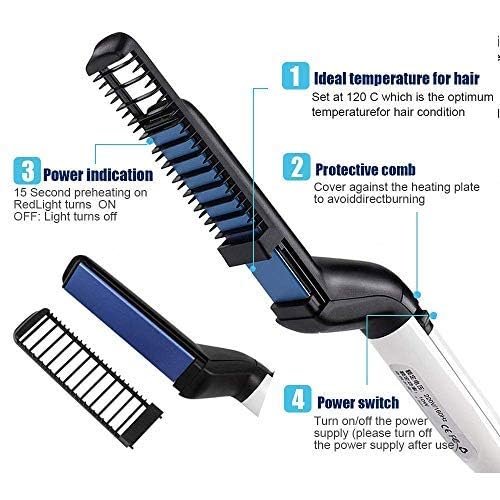 Quick Beard Straightener Hair Styler
