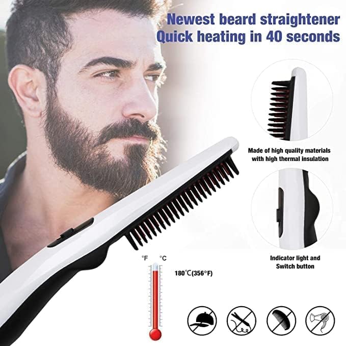 Quick Beard Straightener Hair Styler