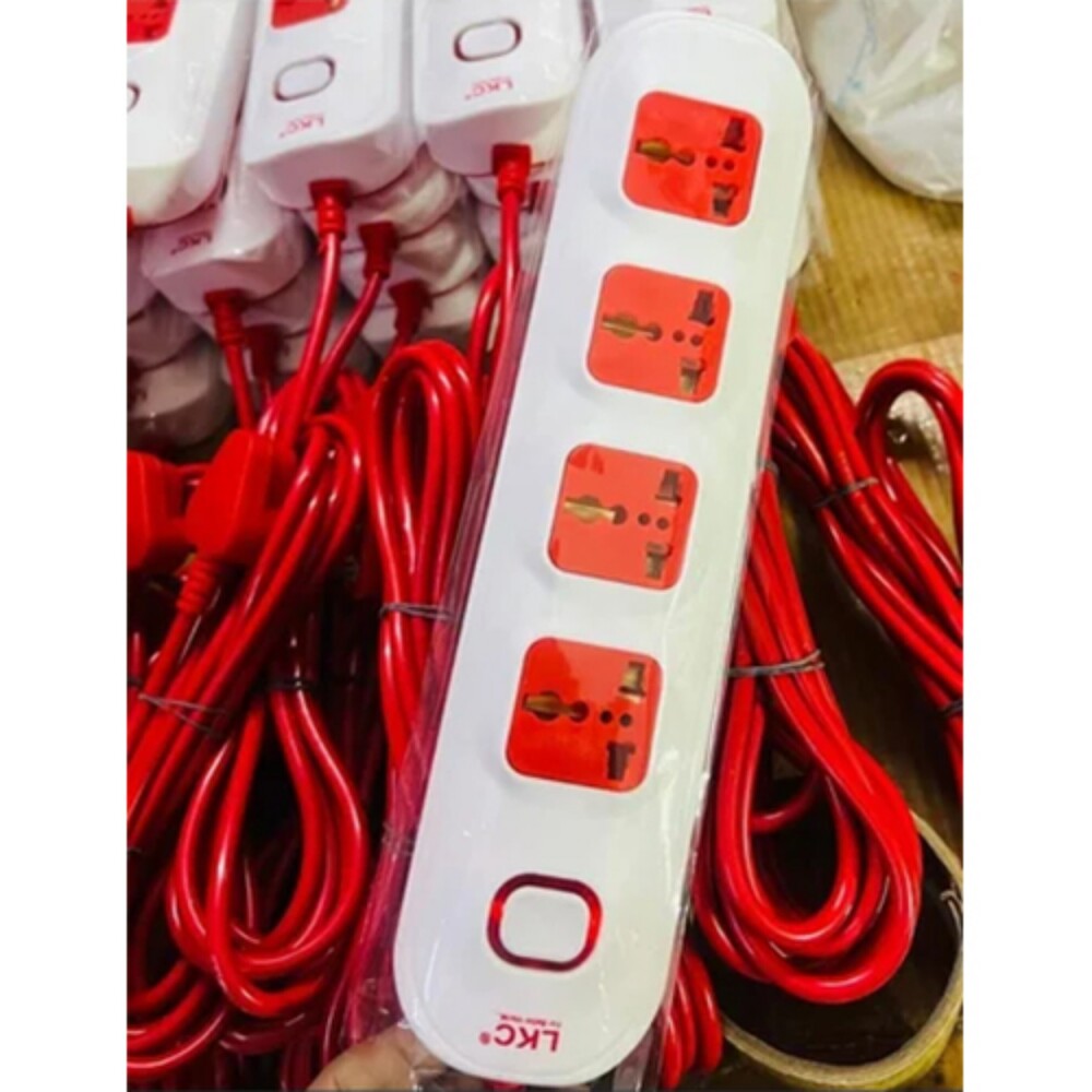 Electric Power Strip - Color: Red