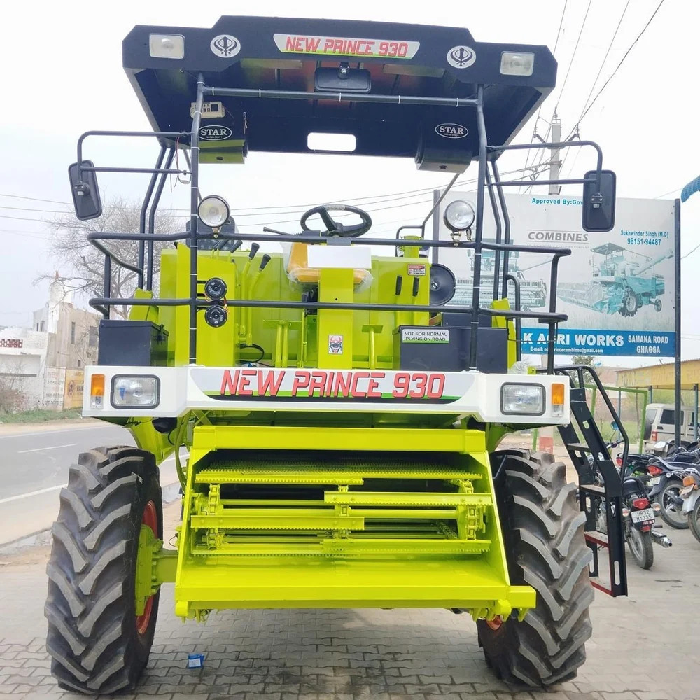 New Prince Self Straw Reaper - Engine Type: 4 Stroke