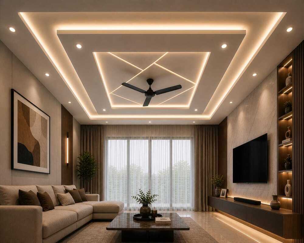 GYPSUM FALSE CEILING