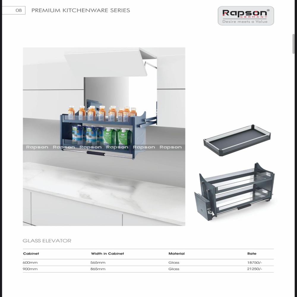 Glass pantry premium