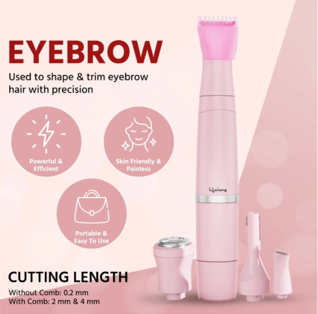 LLPCW203 Lifelong LLPCW203 Women Trimmer (Pink)
