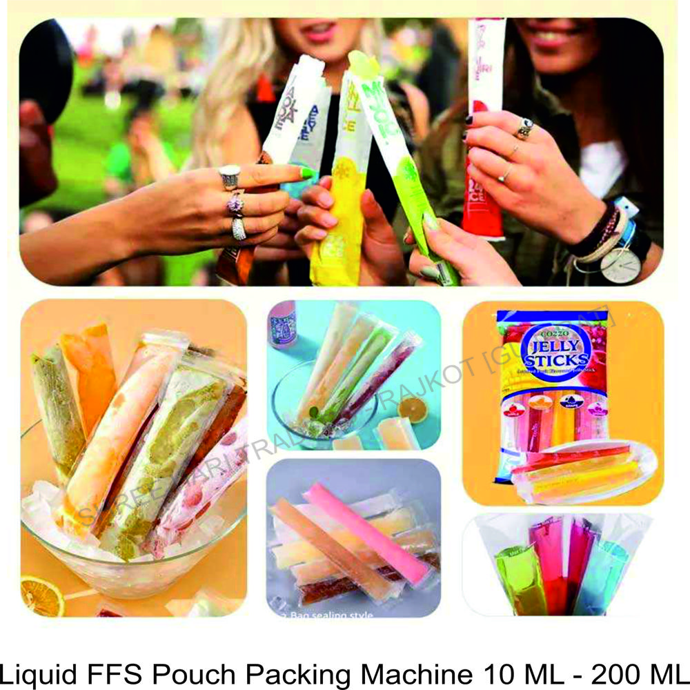 Automatic Liquid Pouch Packing Machine - Capacity: 10-25 Pcs/min