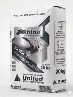 20KG Silver Gypsum Plaster