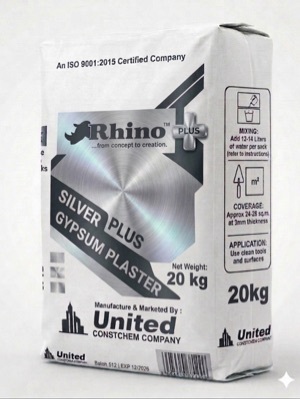 20KG Silver Plus Gypsum Plaster