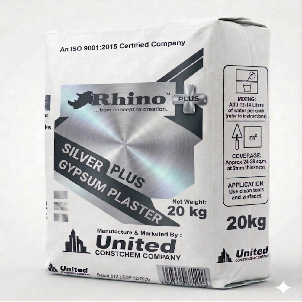 20KG Silver Plus Gypsum Plaster