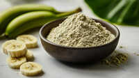 Fresh Raw Green Banana Powder - Color: Off White To Pale Yellow