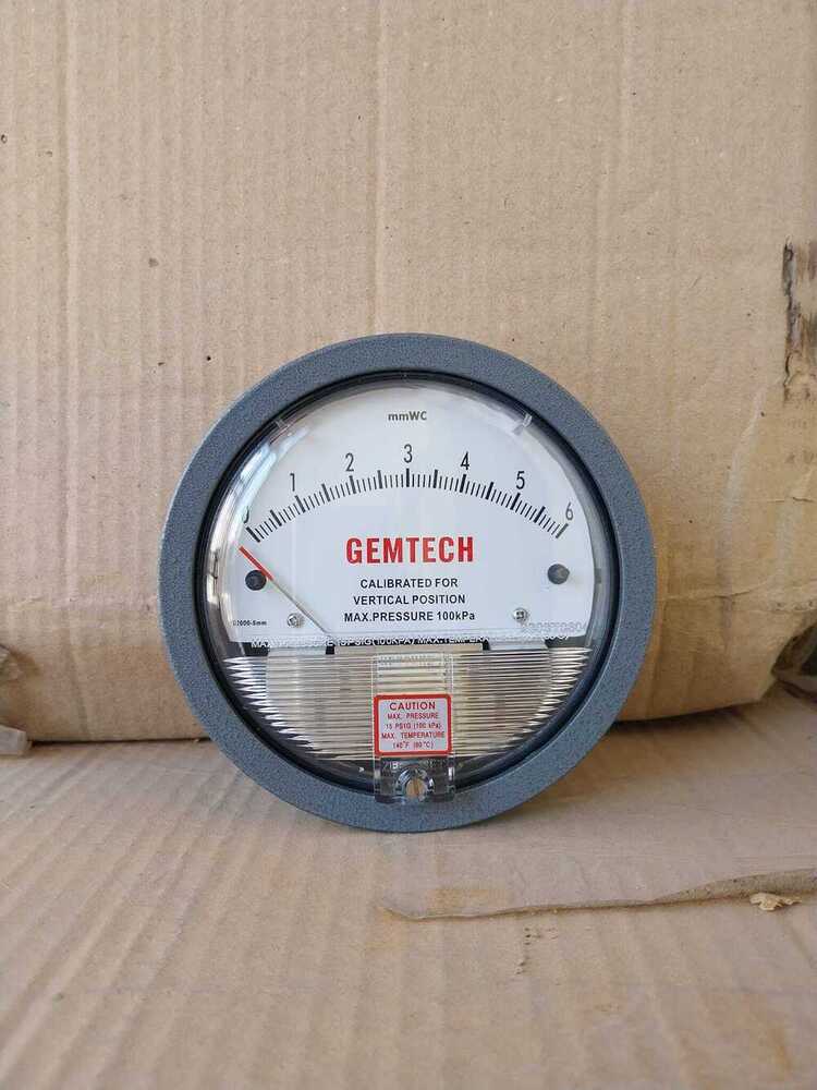 GEMTECH DIFFERENTIAL PRESSURE GAUGE IN JK Industrial Estate Maharashtra