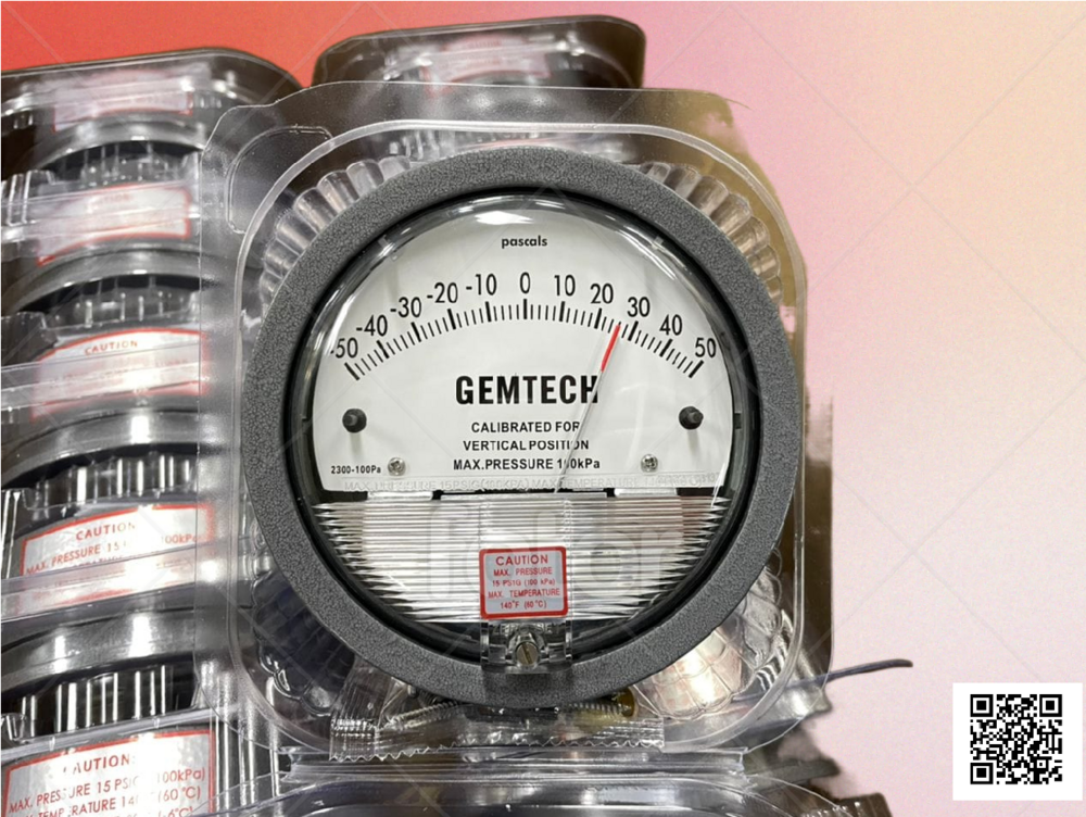 GEMTECH DIFFERENTIAL PRESSURE GAUGE IN JK Industrial Estate Maharashtra