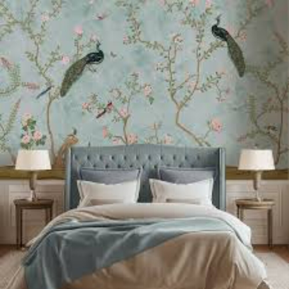 Bedroom Wallpaper - Size: Customized