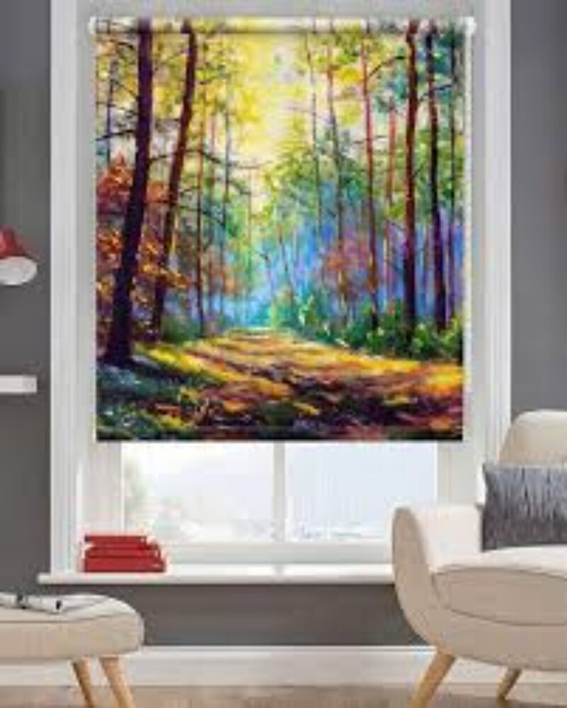 Printed Window Blind