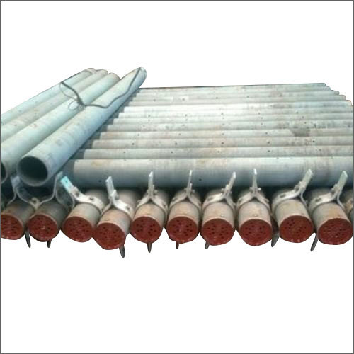 Cast Iron Earthing Electrode Pipe - Color: Black