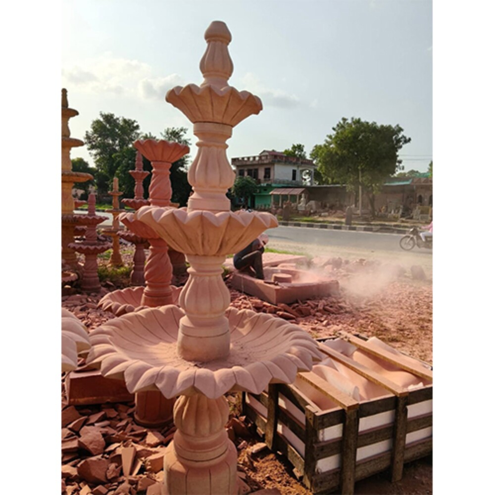 Water Fountain Sandstone - Color: Brown