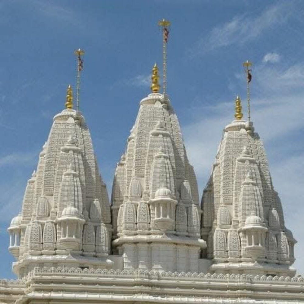 Sandstone Temple Shikhar - Material: Marble