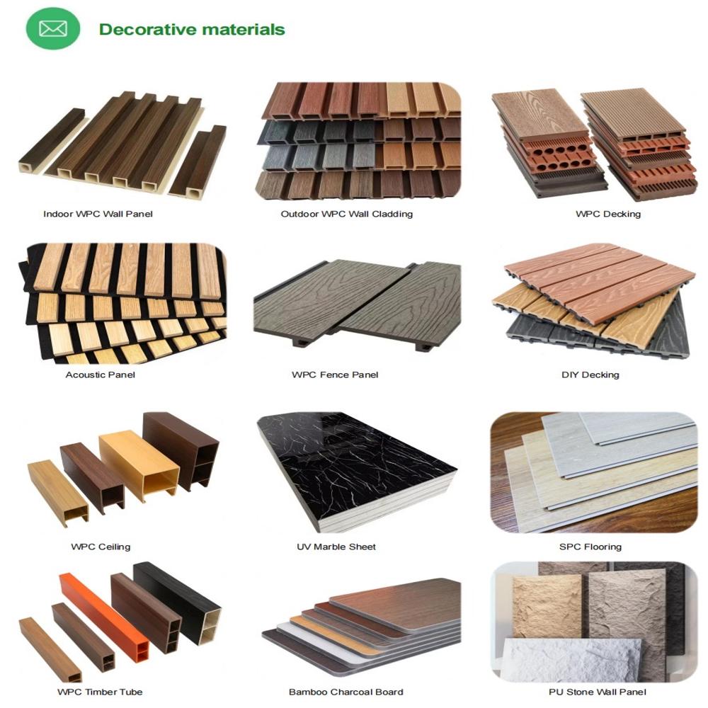 WPC Louver Panel, wall and ceiling design imported interior product 