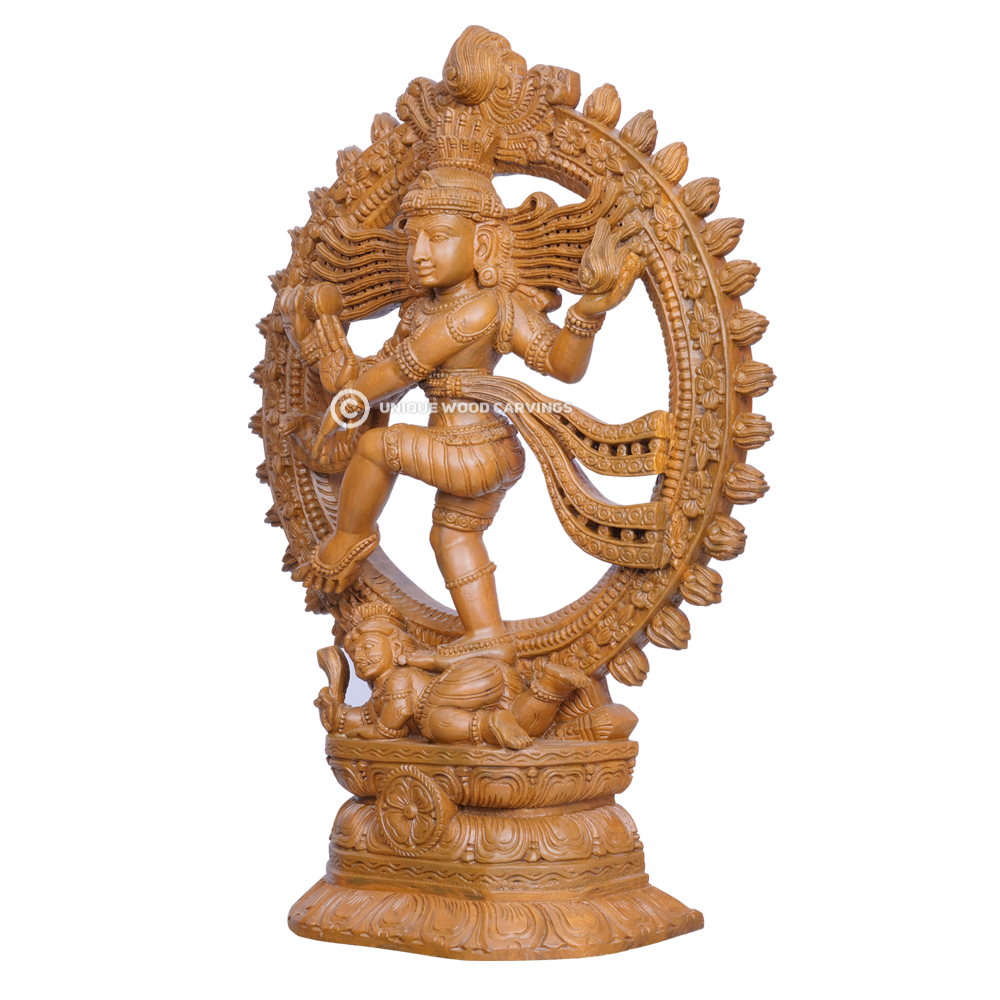 Wooden Natraj