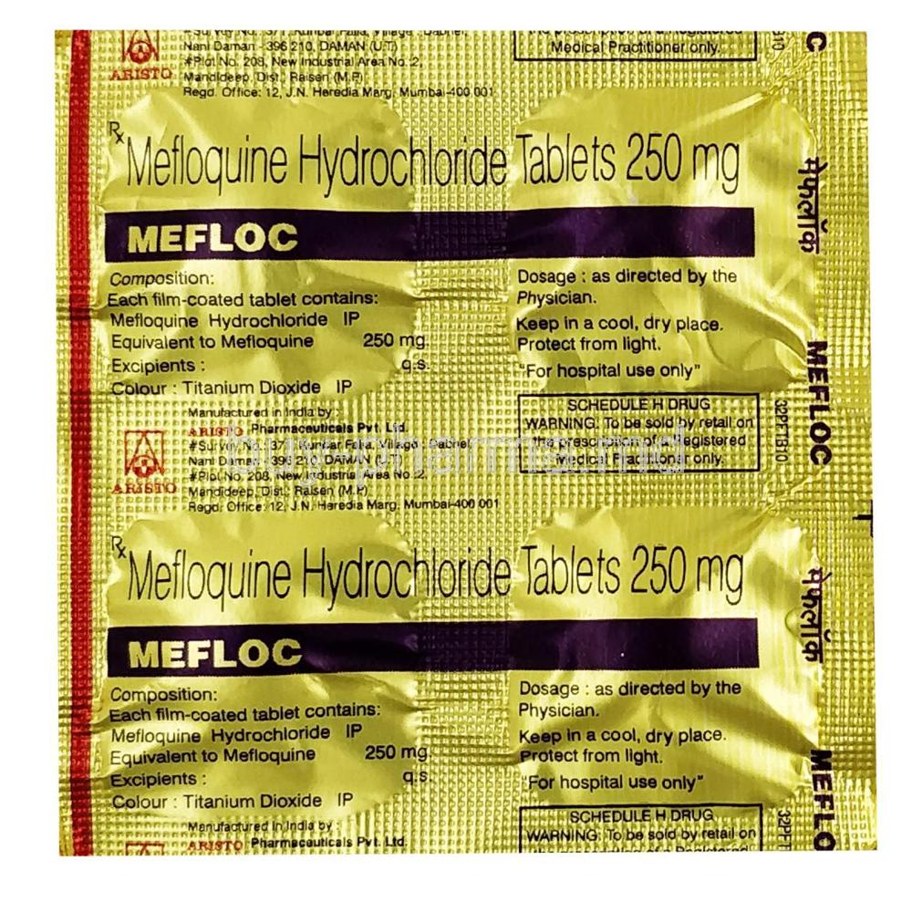Mefloquine Hydrochloride Tablet