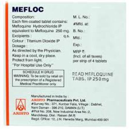 Mefloquine Hydrochloride Tablet