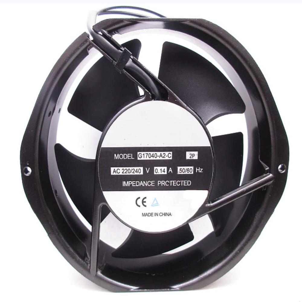 TOBISHI FAN G17040-A2-C 220/240V AC 0.14A 17251mm Ball Bearing Industrial Axial Cooling Fan