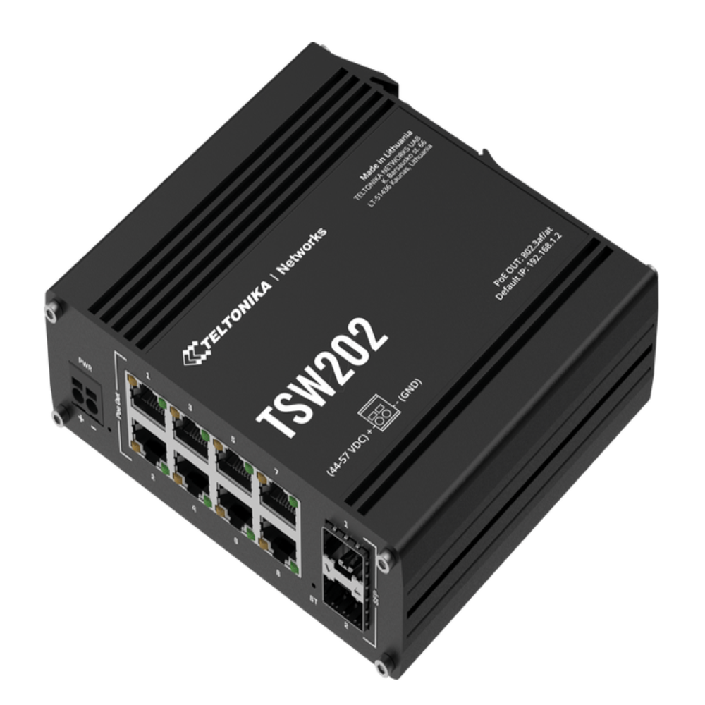 TSW202 POE 8 Port Managed Switch with SFP