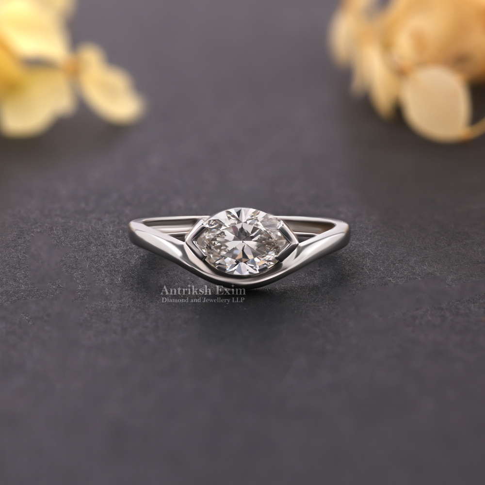 Marquise Cut Diamond Ring