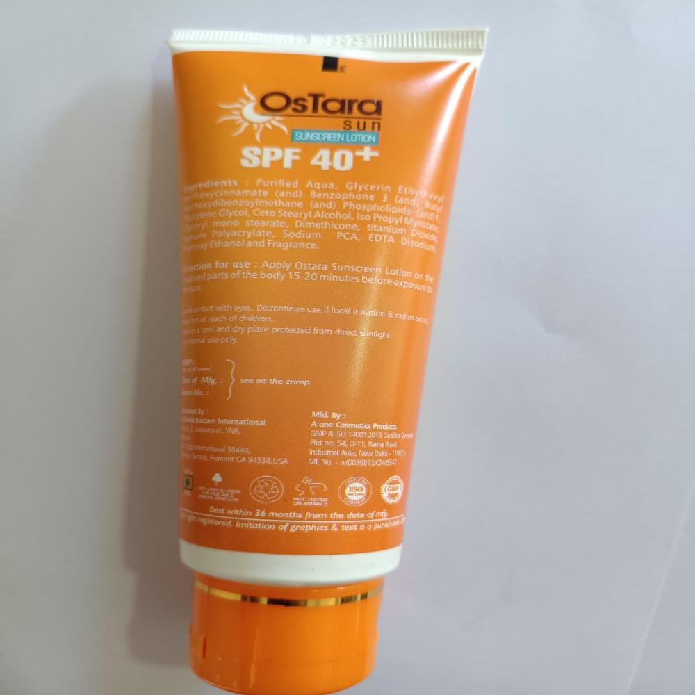 Sunscreen Lotion SPF 40