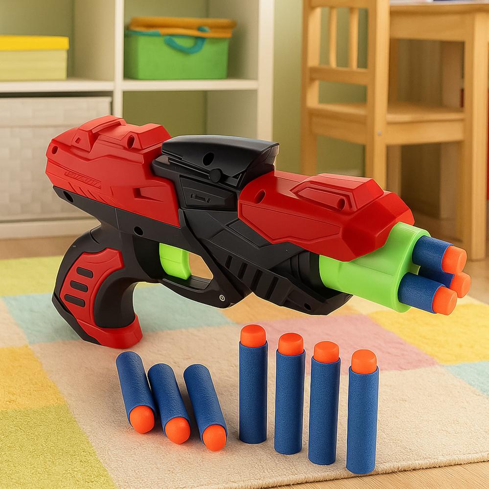 X Launcher Soft Bullet Dart G-un Toy For Kids Set - Color: Mix
