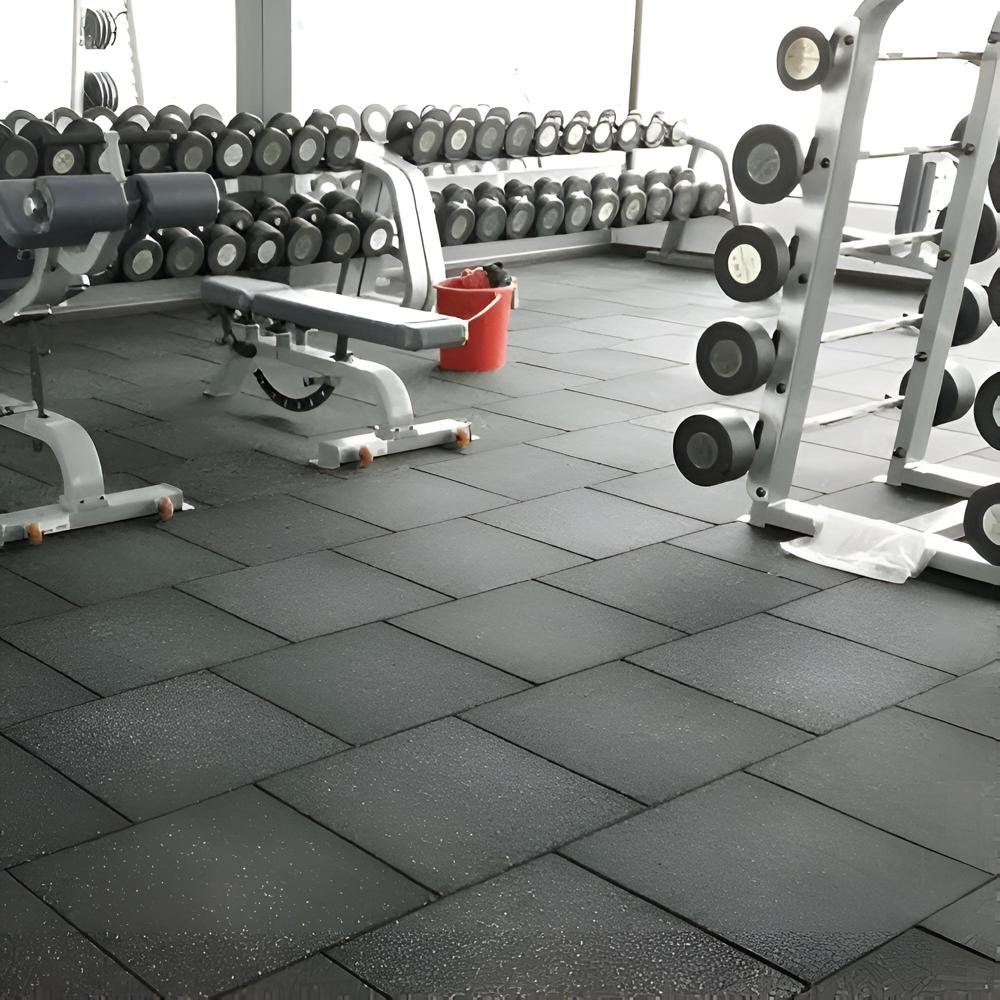 Commercial Grade Rubber Gym Tiles