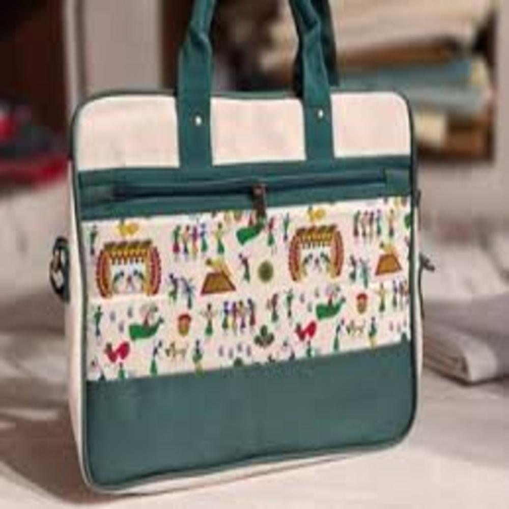 Designer Jute Laptop Bag
