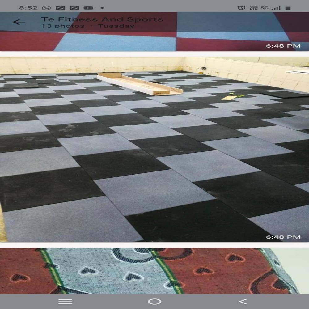 Rubber Flooring for Weightlifting Platforms