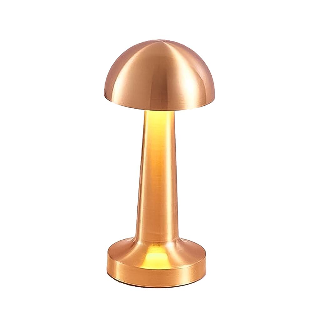 LED Lamp with Touch Control | Decorative Desk Lamp, Portable Metal LED Table Lamp