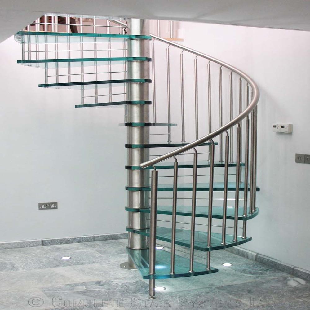 Stainless Steel Spiral Staircase